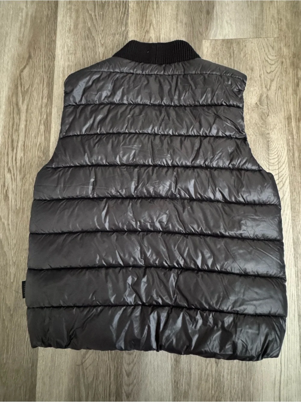 Varley Black Colwyn Combo Boxy Gilet Vest S
